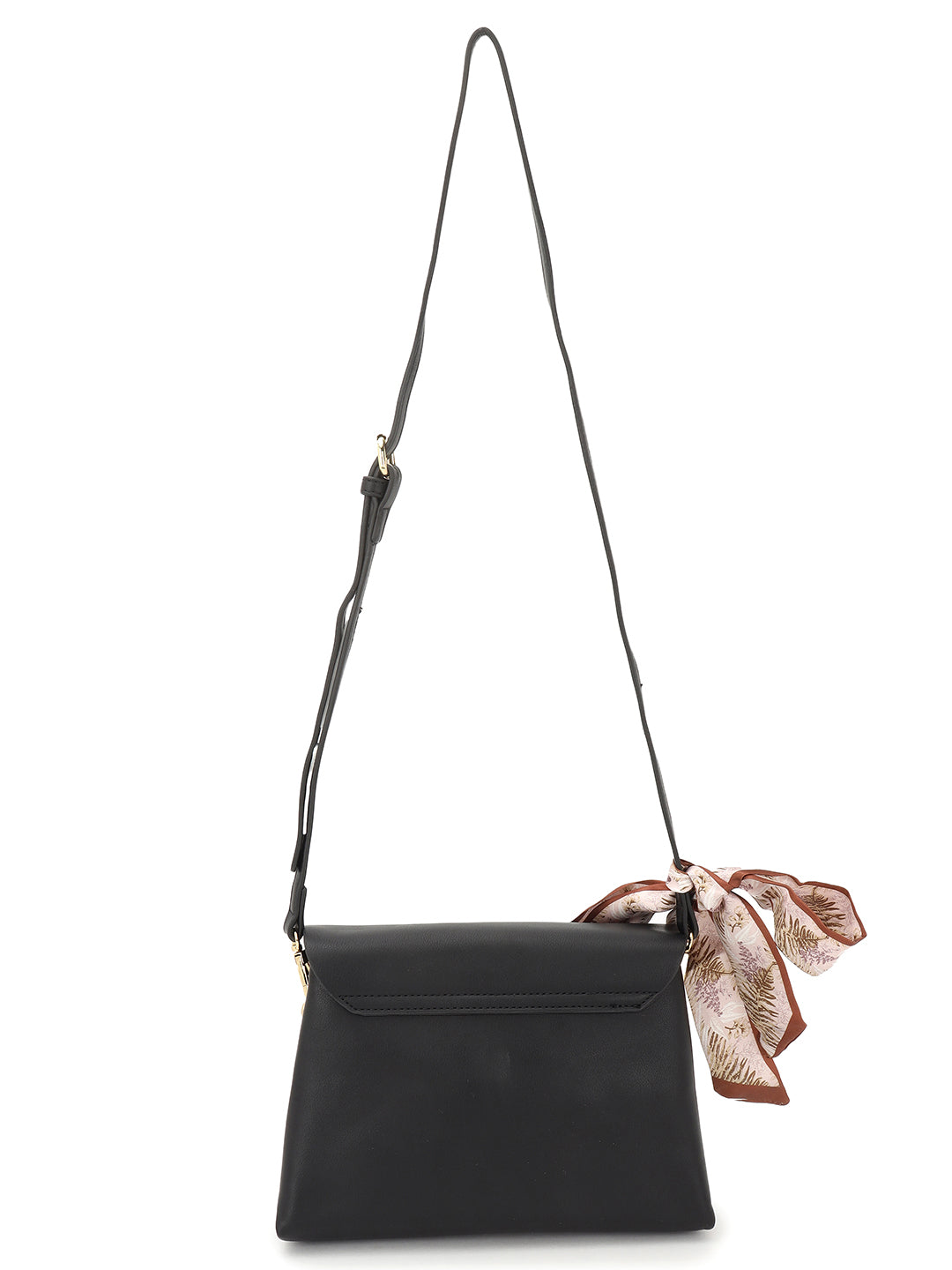 Leather Black Sling Bag