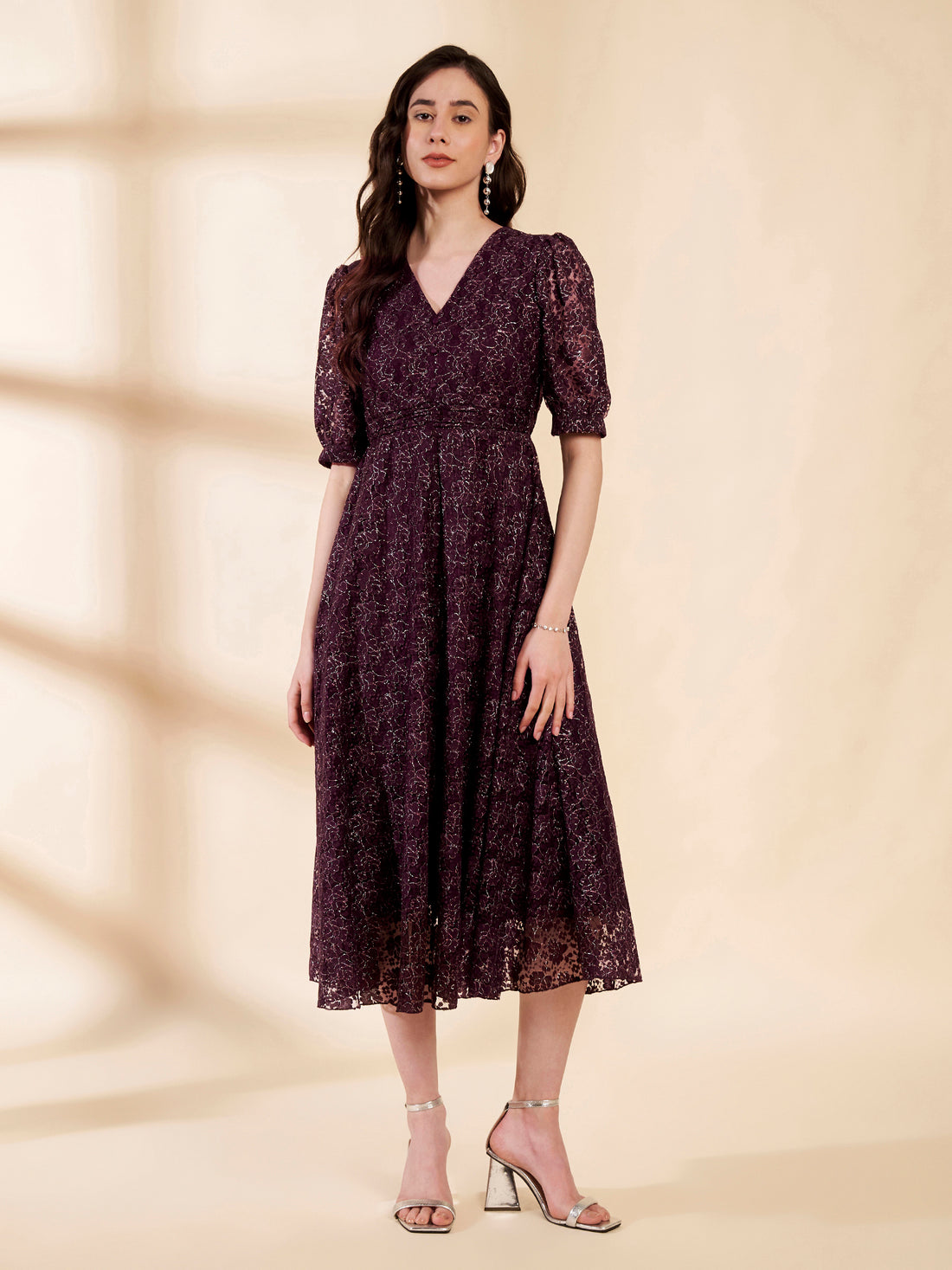 Fit & Flair Lace Dress