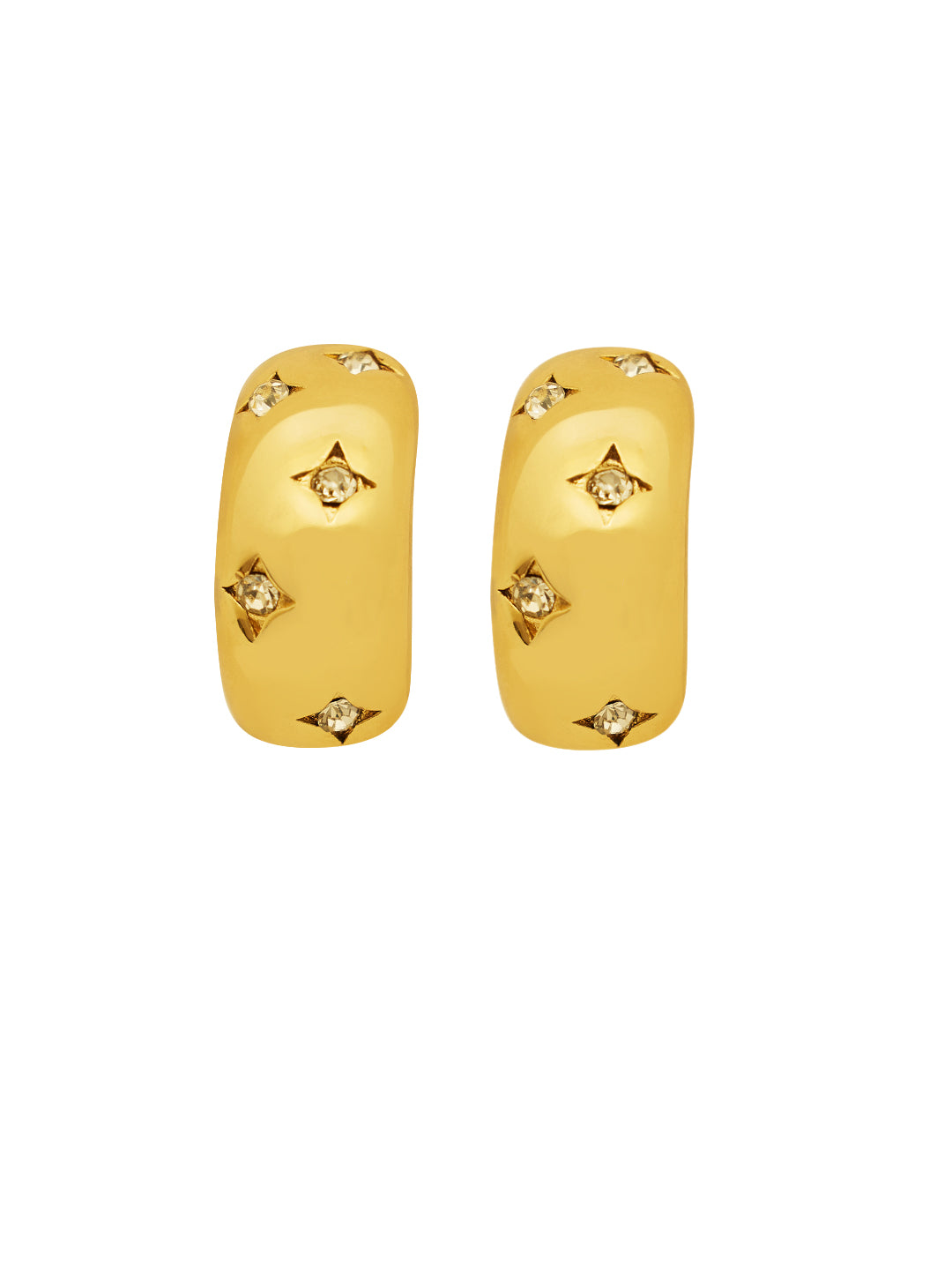 Women Stainless Steel Studs Earrings