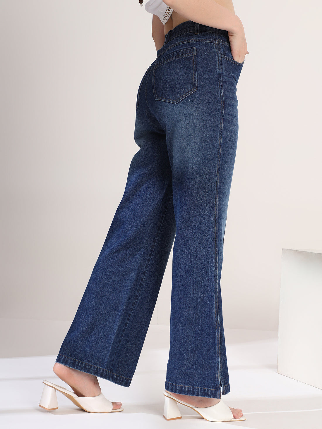 High Rise Flared Jeans