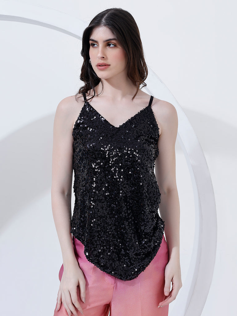 Bruna Sequine Top