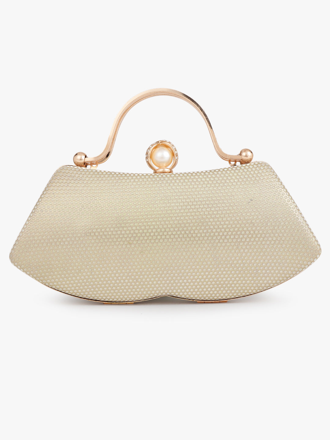 Fancy Golden Evening Handbag