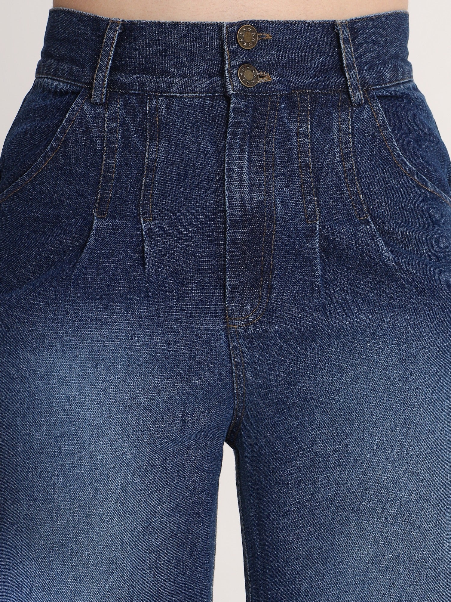 Classy High Waist Flared Jeans