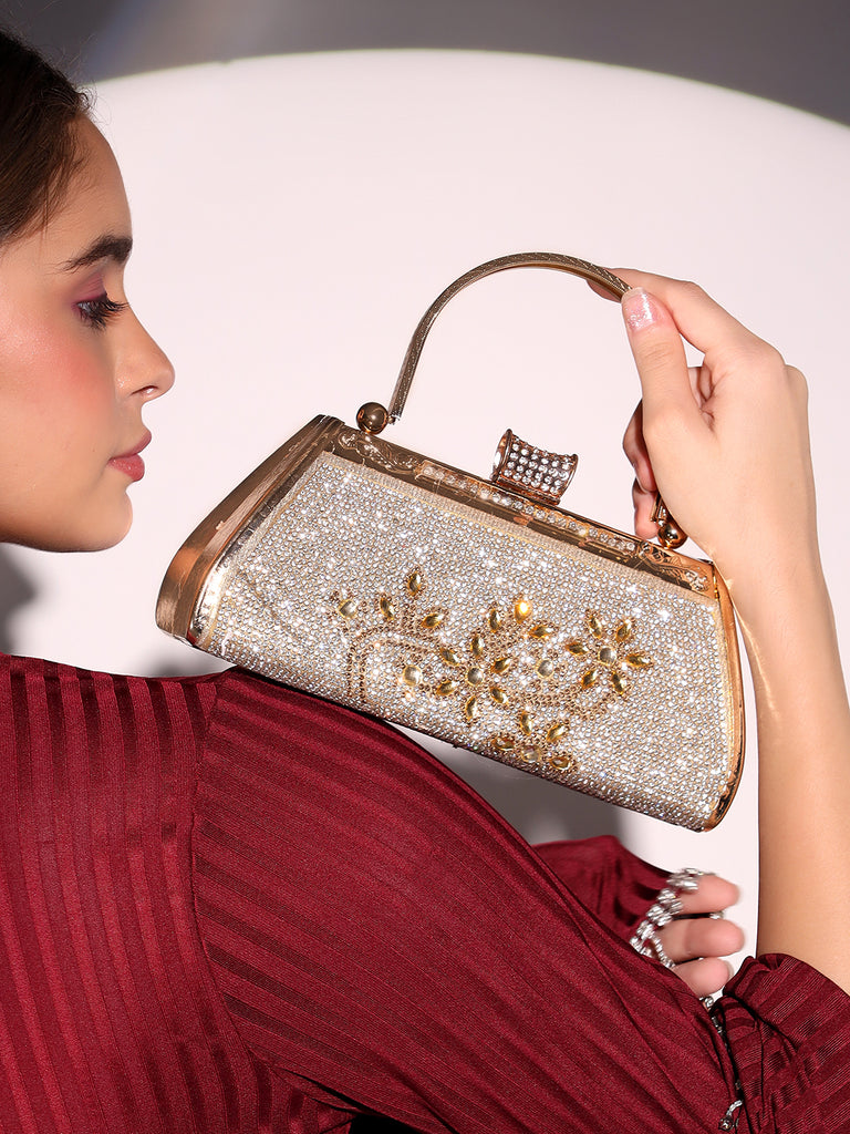 Dorothy Golden Evening Handbag