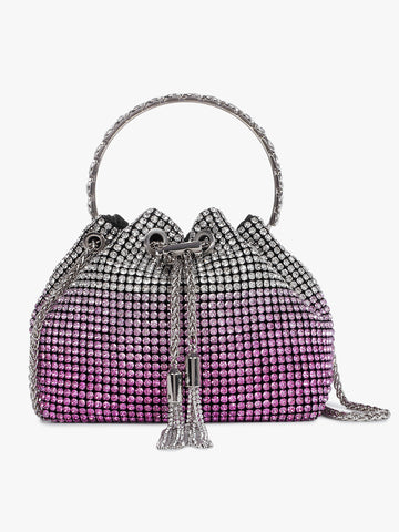 Embellished Pink Clutch