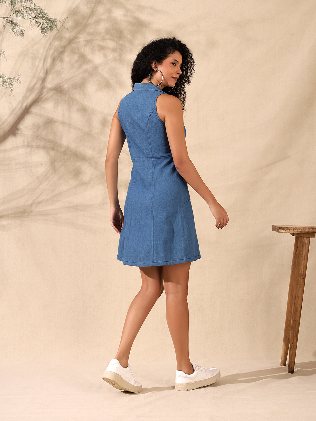 Denim Shirt Dress
