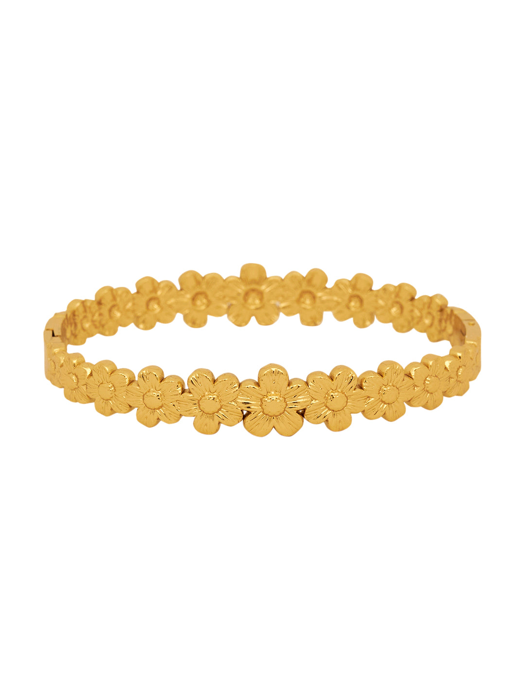 Women Gold-Plated Bangle-Style Bracelet