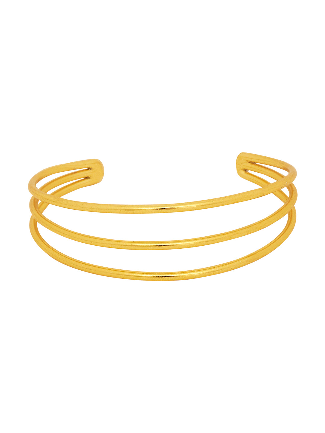 Women Stainless Steel Gold-Plated Bracelet
