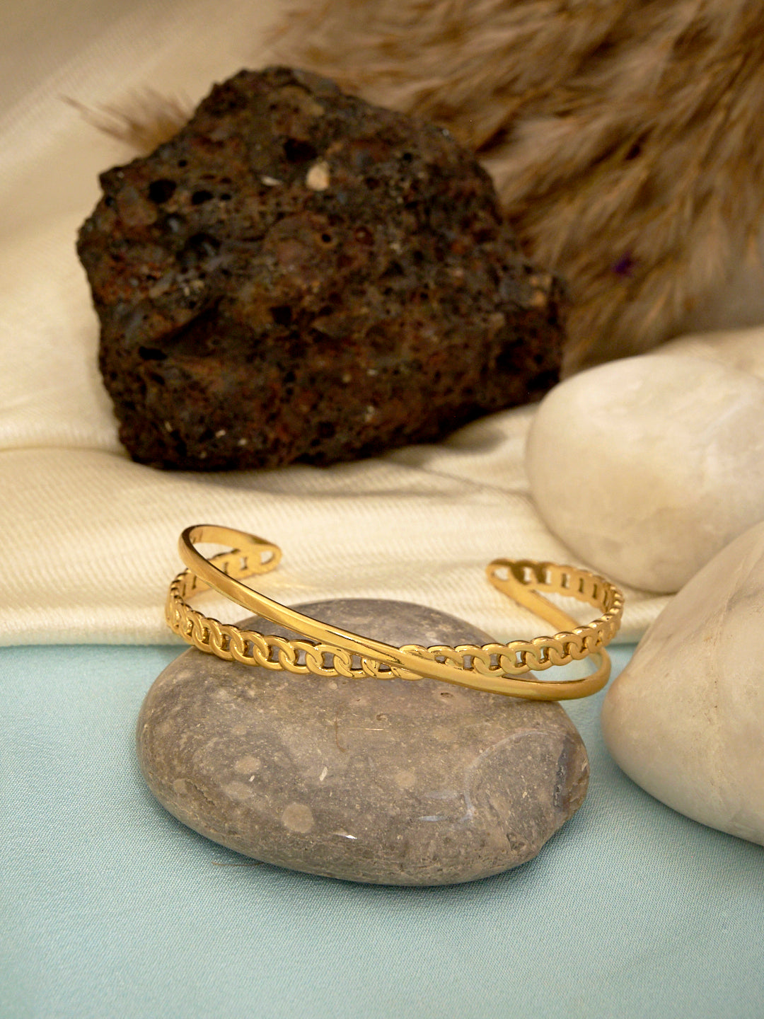 Women Gold-Plated Bracelet