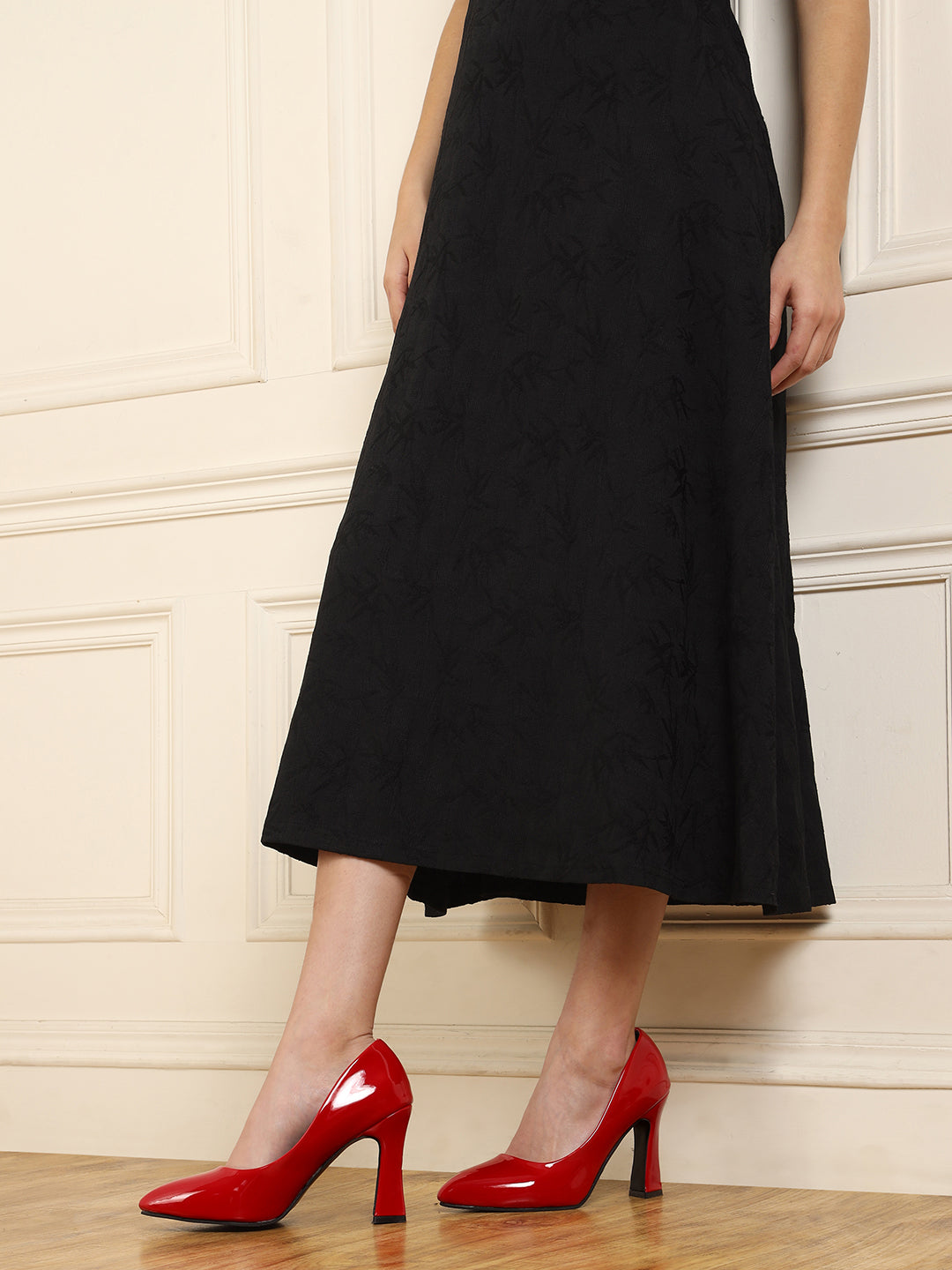 Fancy Red Pumps Sandals
