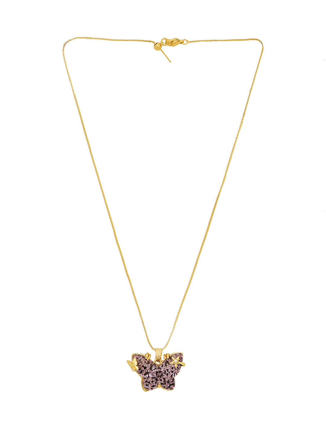 Gold-Plated Butterfly Chain