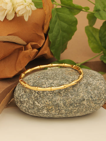 Women Gold-Plated Ring Bracelet