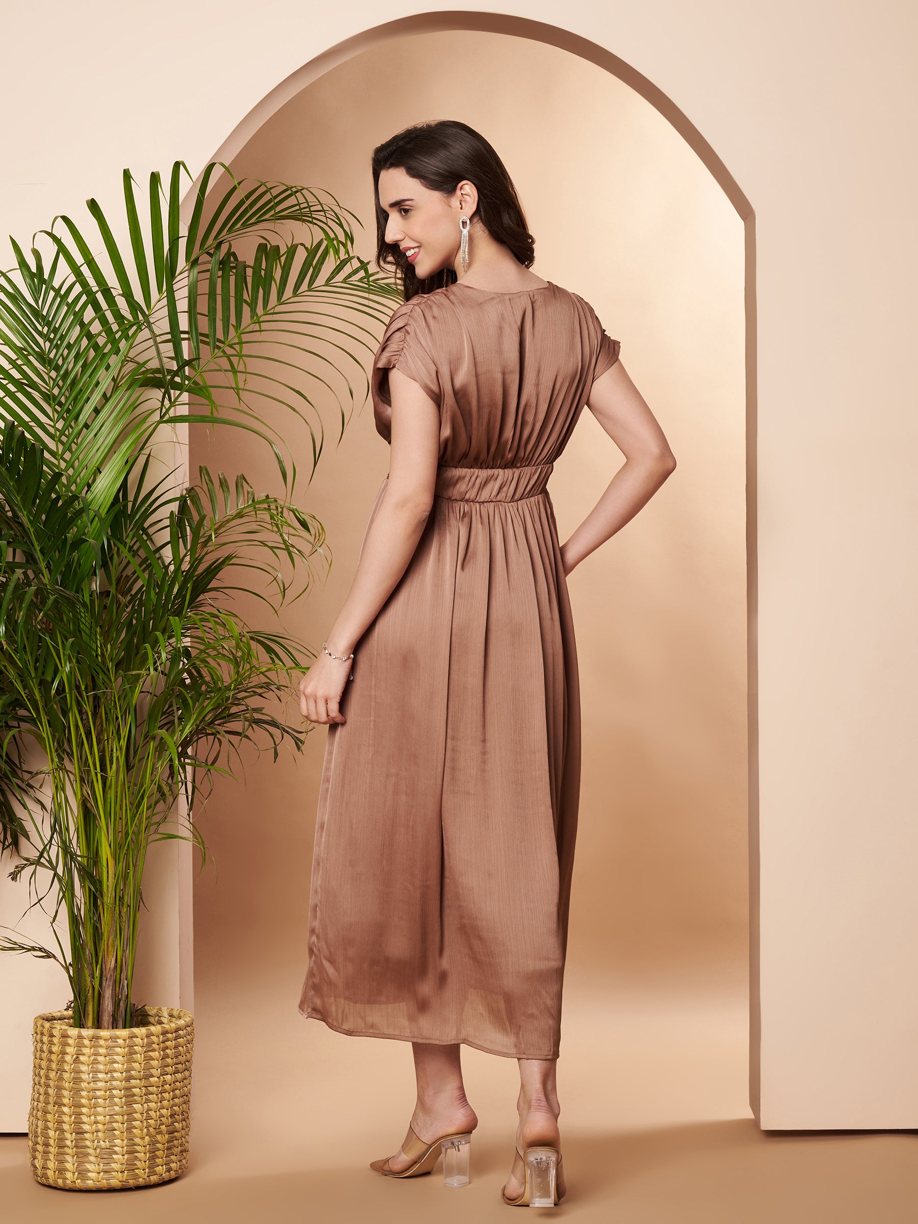 Chiffon Embelished Dress