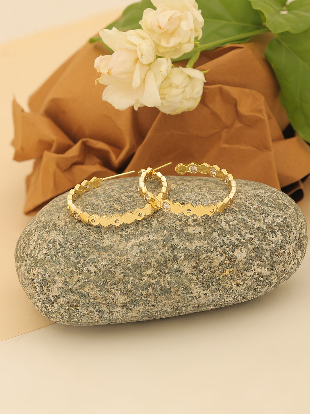 Circular Hoop Earrings