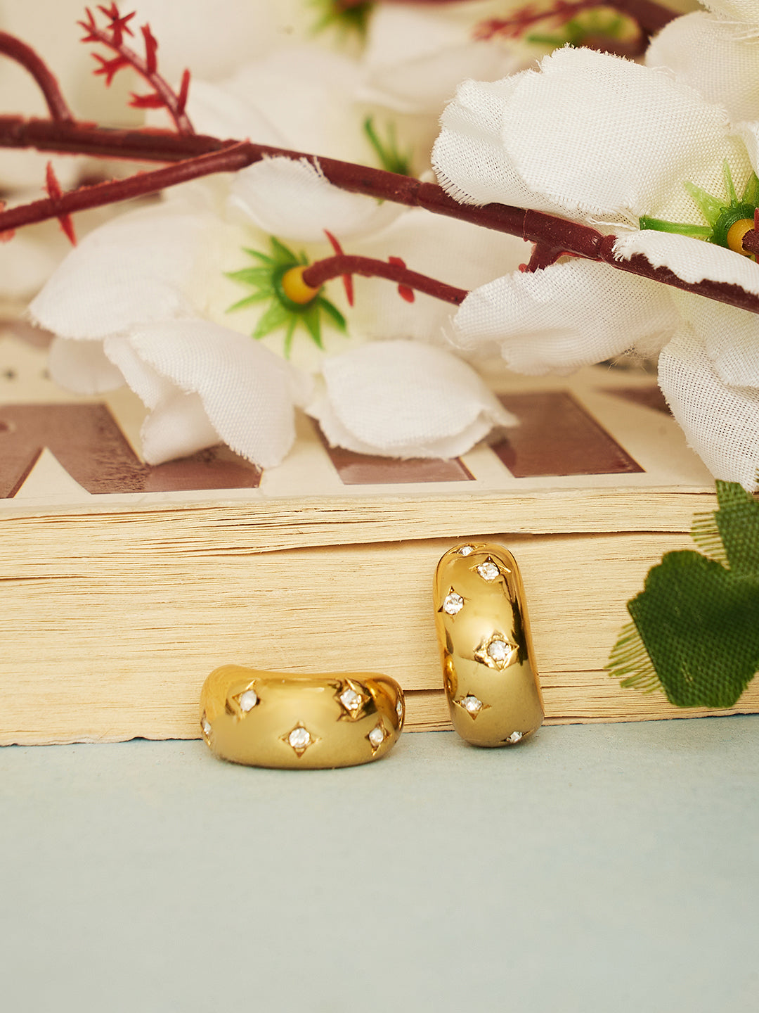 Women Stainless Steel Studs Earrings