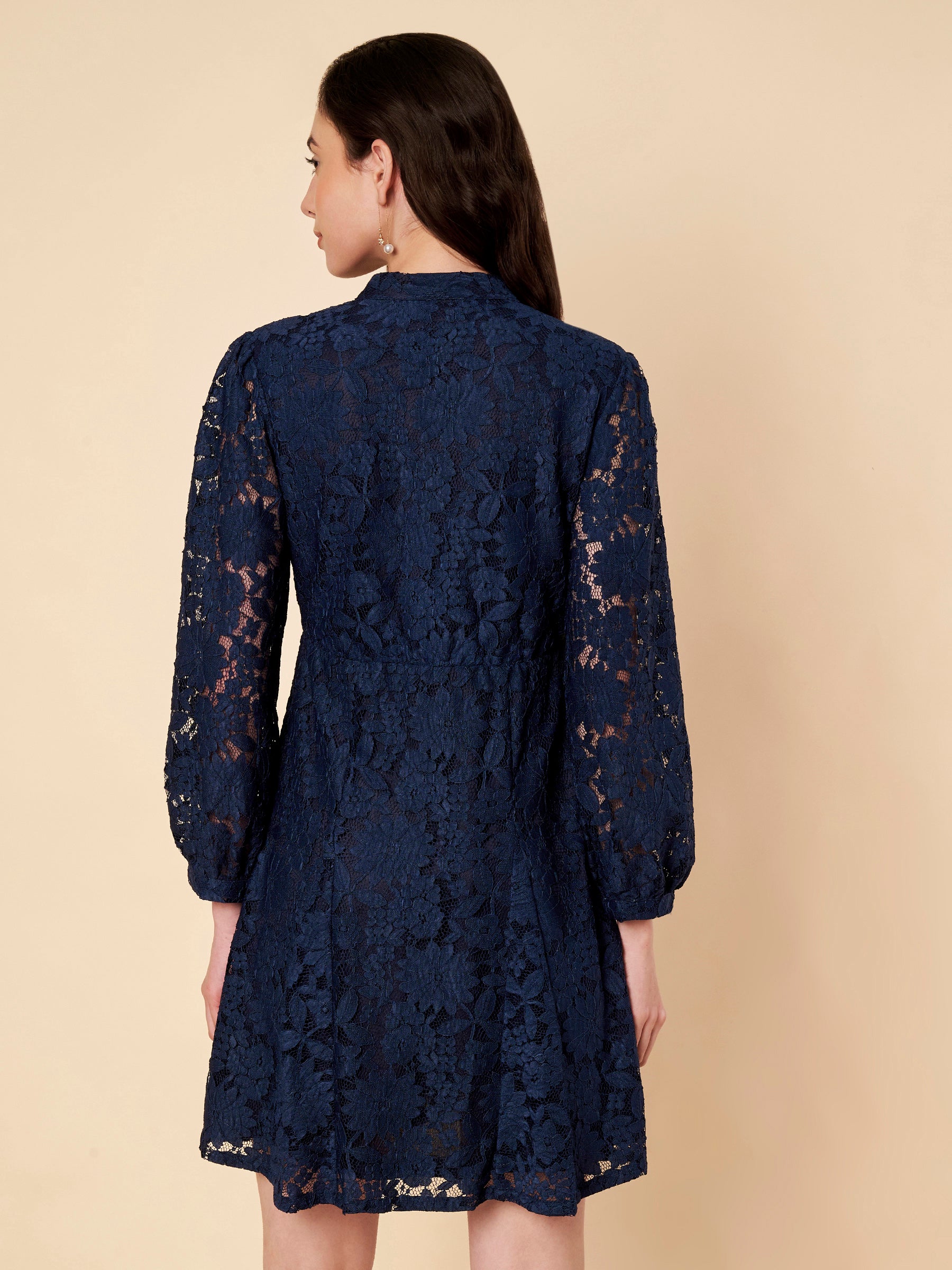 Fit & Flair Lace Dress