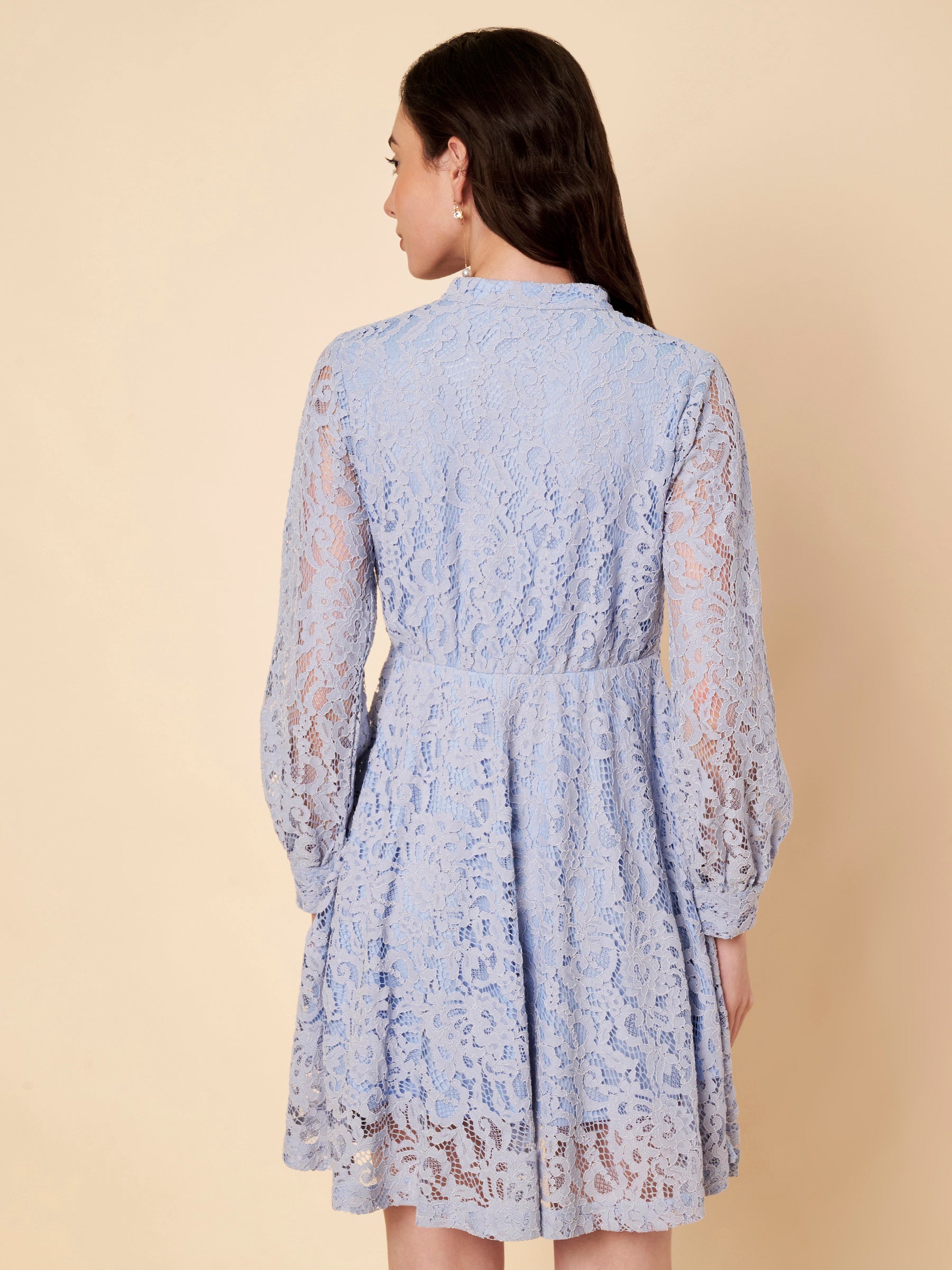 Fit & Flair Lace Dress