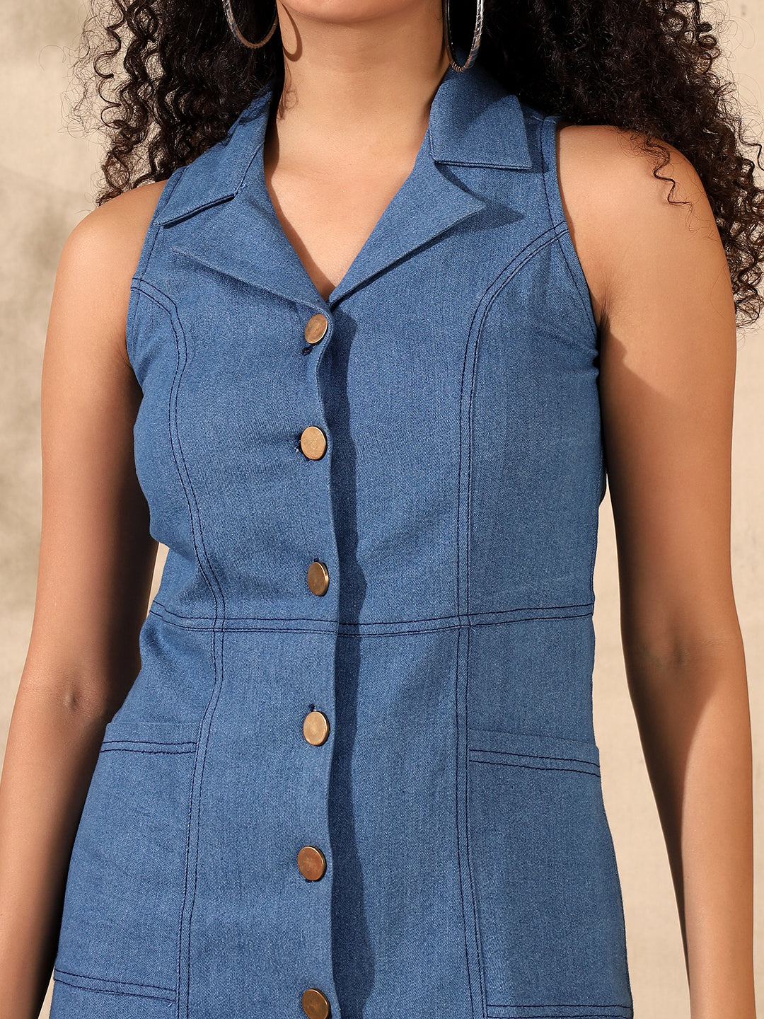 Denim Shirt Dress