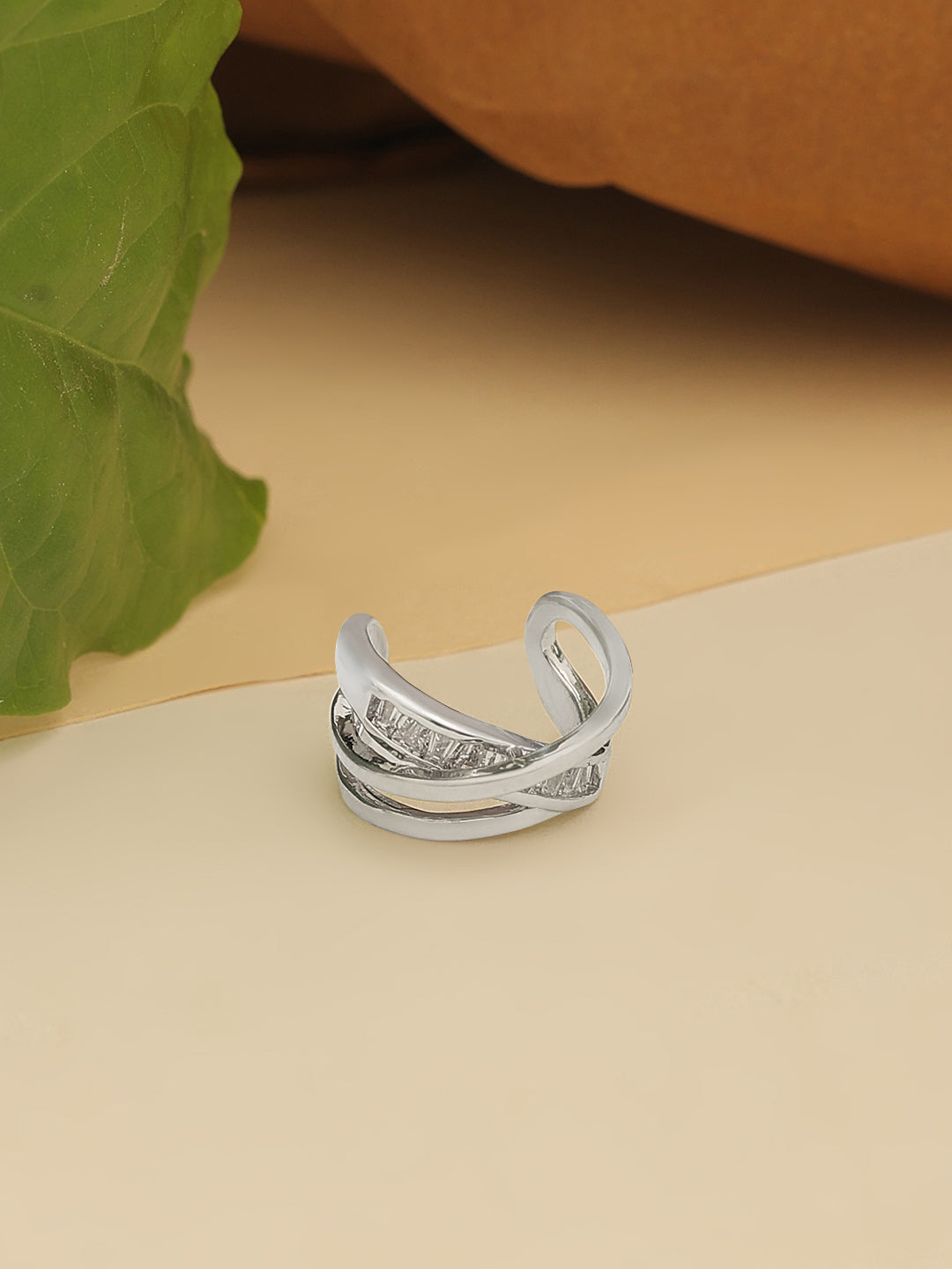 Contemporary Ear Cuff Earrings