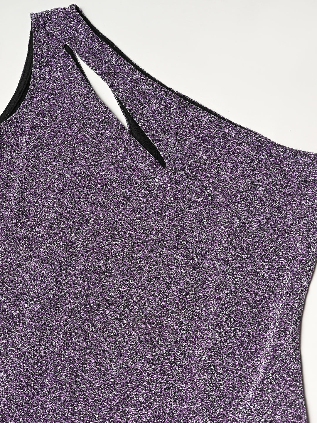 Embellished Purple Fitted Sheath Dress