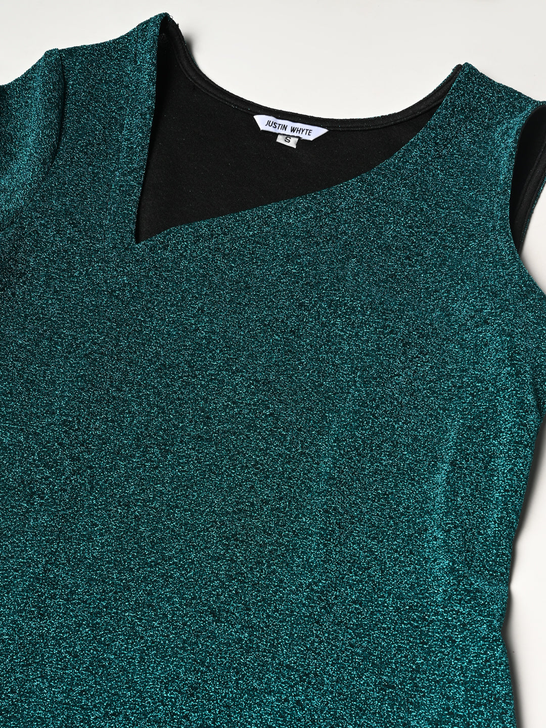 Embellished Green Fitted Short Dress