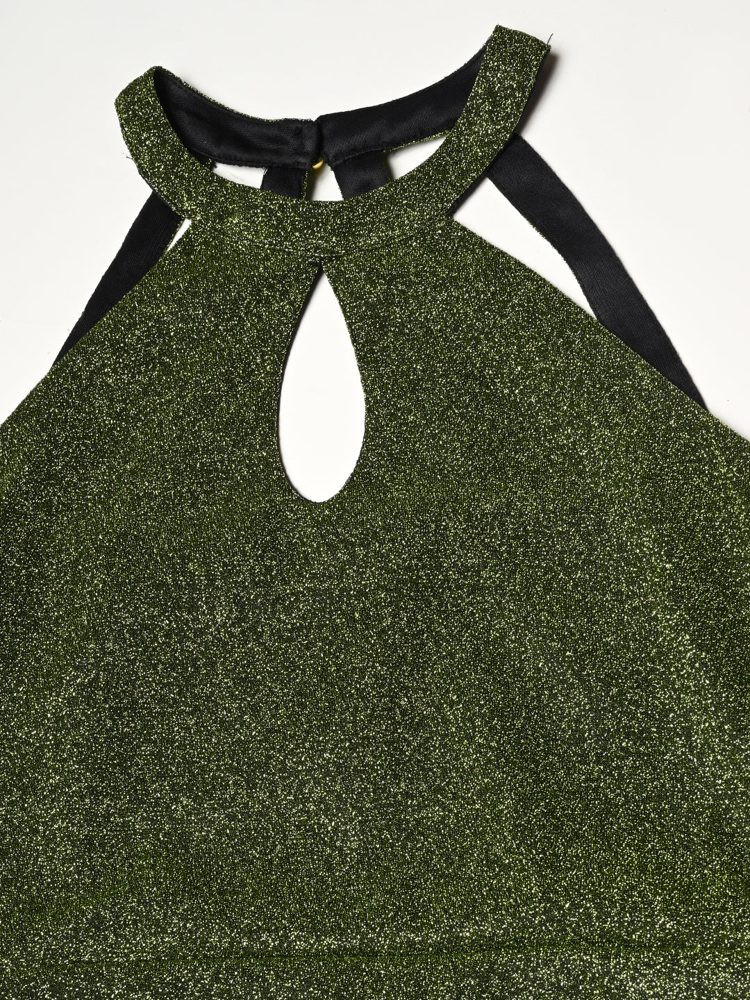 Embellished Green Gown Party Dress