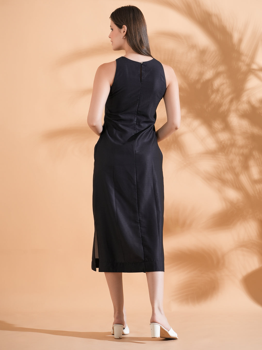 Printed A-line Dress