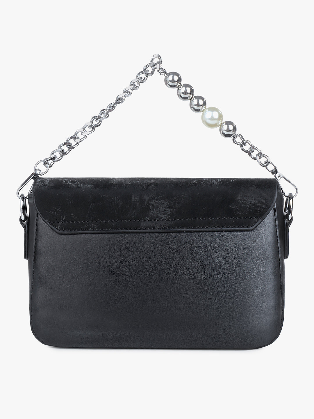 Structured Black Sling Bag