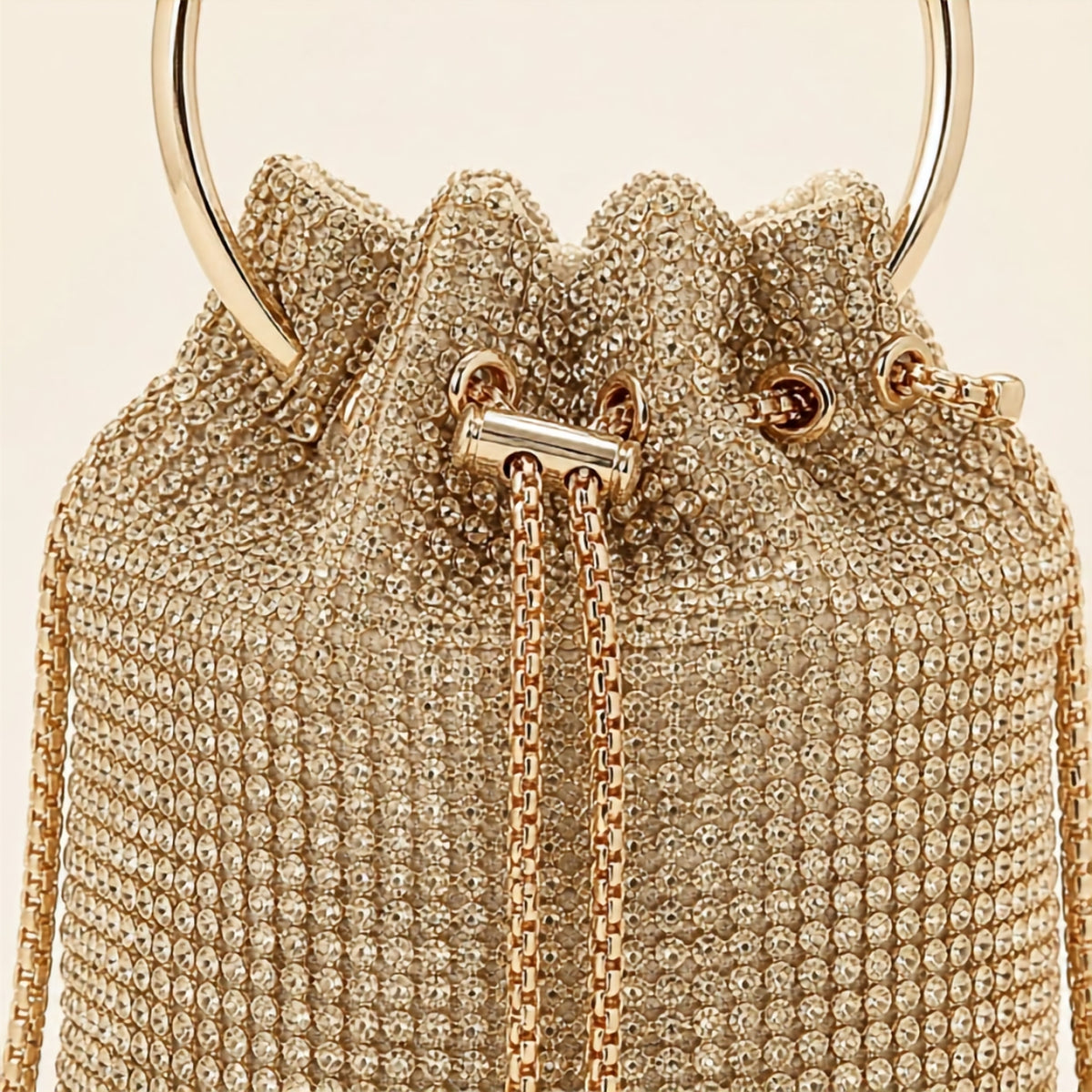 Embellished Golden Clutch